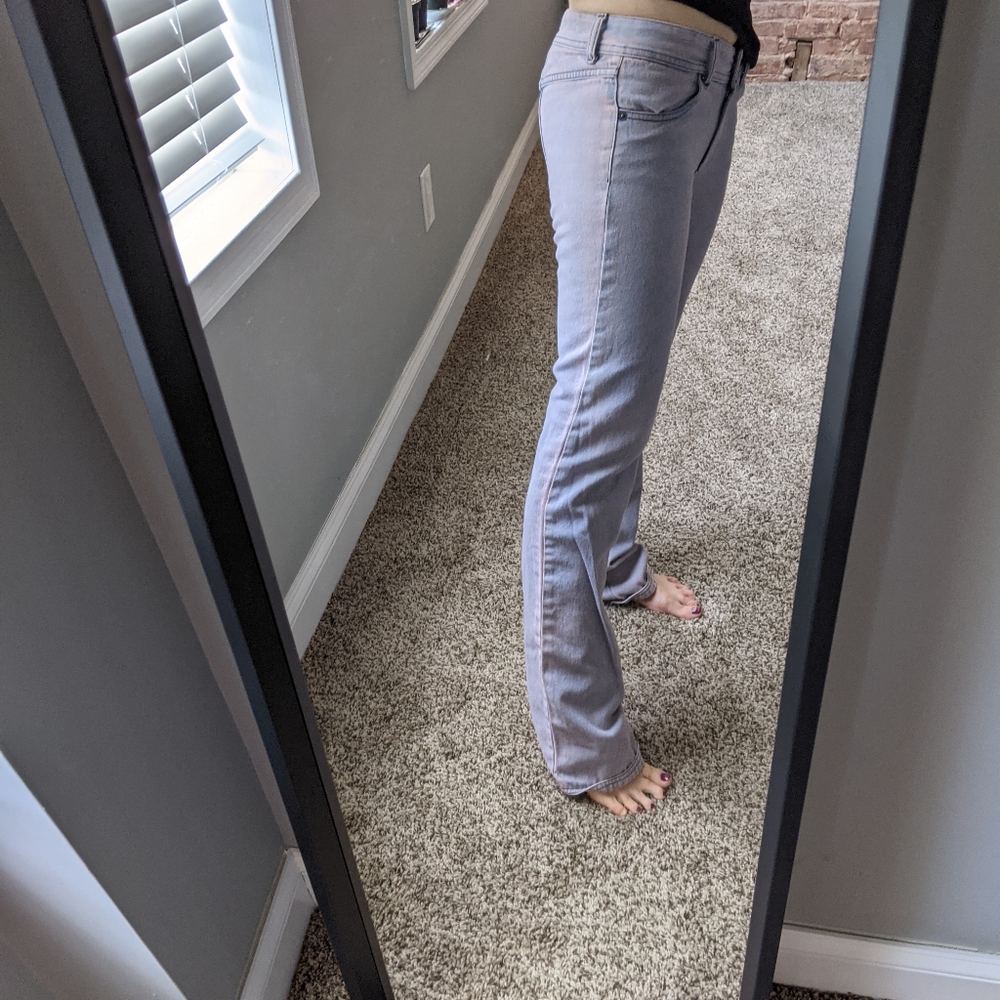 CoSTUME NATIONAL pink wash low waisted jeans 42